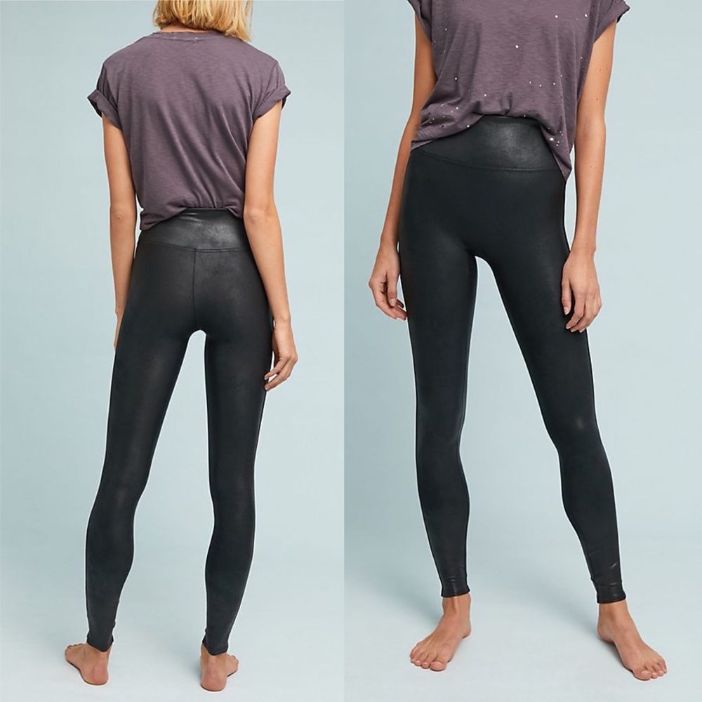 Spanx • Faux Leather Leggings